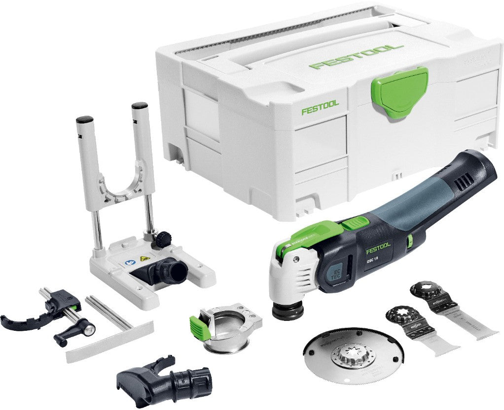 Festool Oscillerende Accu Multitool OSC 18 Li E-Basic Set VECTURO