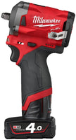 Milwaukee M12 FIW38-422X Battery Subcompact Impact Wrench 3/8