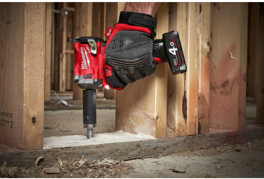 Milwaukee M12 FIW38-422X Accu Subcompacte slagmoersleutel 3/8"" 12V 2.0Ah & 4.0Ah Li-Ion M12 FUEL™ in koffer - 4933464613