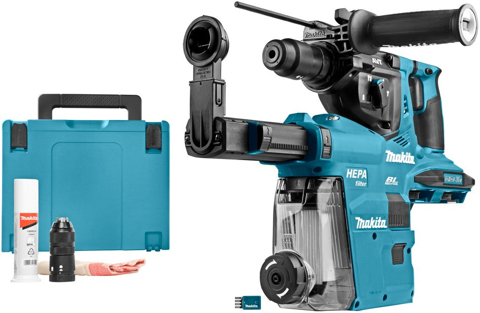 Makita DHR283ZWJU Accu Combihamer SDS+ 2x18V AWS Losse Body in Mbox