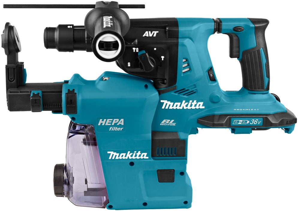 Makita DHR283ZWJU Akku Kombihammer SDS+ 2x18V AWS Loose Body in Mbox