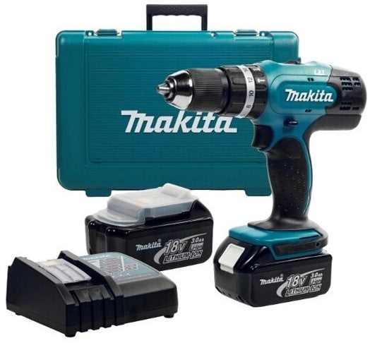 Makita DHP453RFE Akku-Schlag-/Schraubbohrer 18 V 3,0 Ah Li-Ion