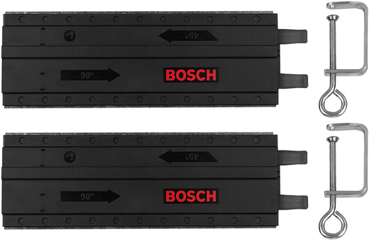 Bosch 2-part plastic guide rail with glue clamps - 2609255732