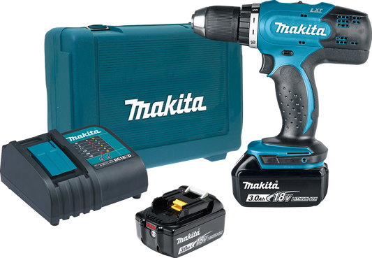 Makita DDF453SFE Akku-Bohrschrauber 18V 3.0Ah Li-Ion