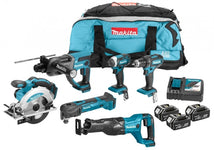 Makita DLX6038T Accu Combiset 18V 5.0Ah Li-ion in Trolley Tas