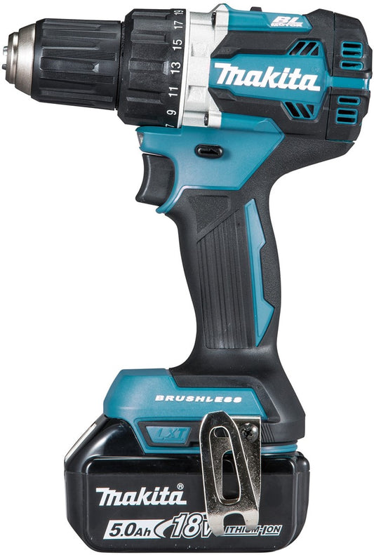 Makita DDF484RTJ Accu Schroefboormachine 18V 5.0Ah Li-Ion in Mbox