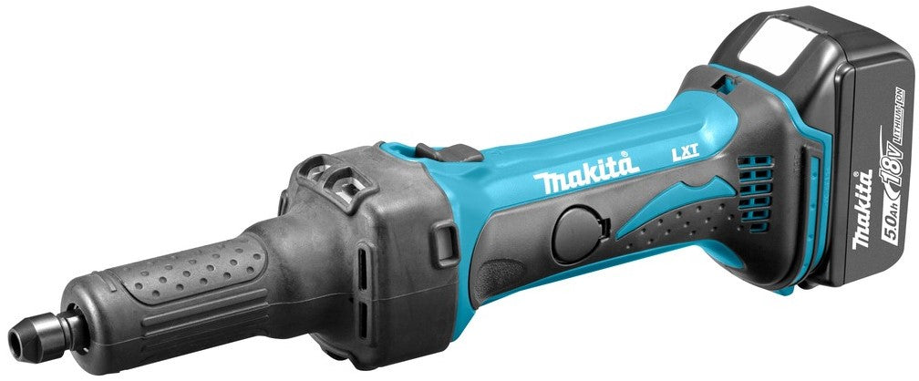 Makita DGD800RTJ Accu Rechte slijper 18V 5,0Ah Li-ion in Mbox