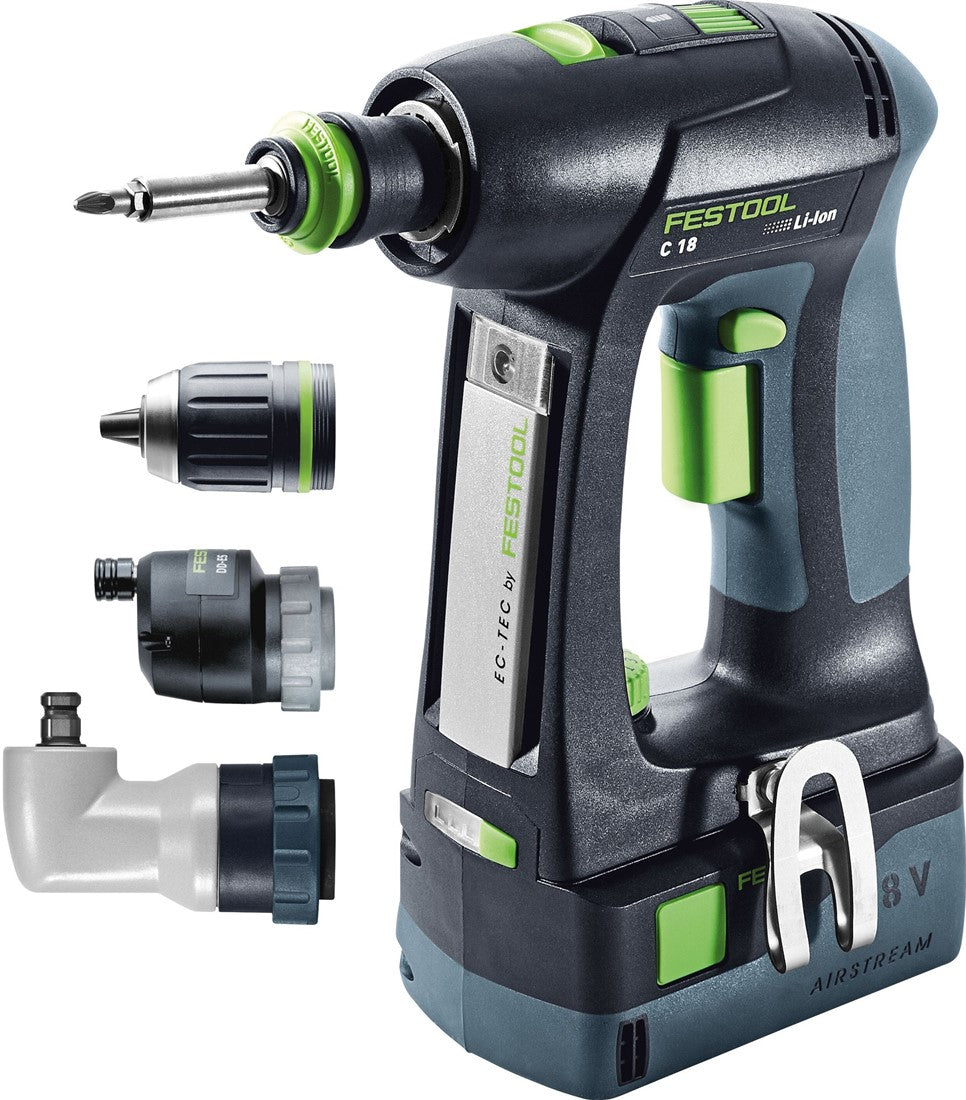 Festool C 18 Li 5.2 Set Accu Schroefboormachine in Systainer 574739