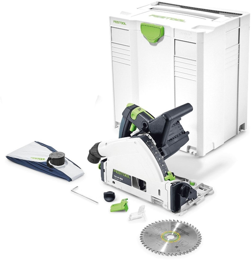 Festool TSC 55 Li REB Basic Accu Invalzaag in Systainer 201395
