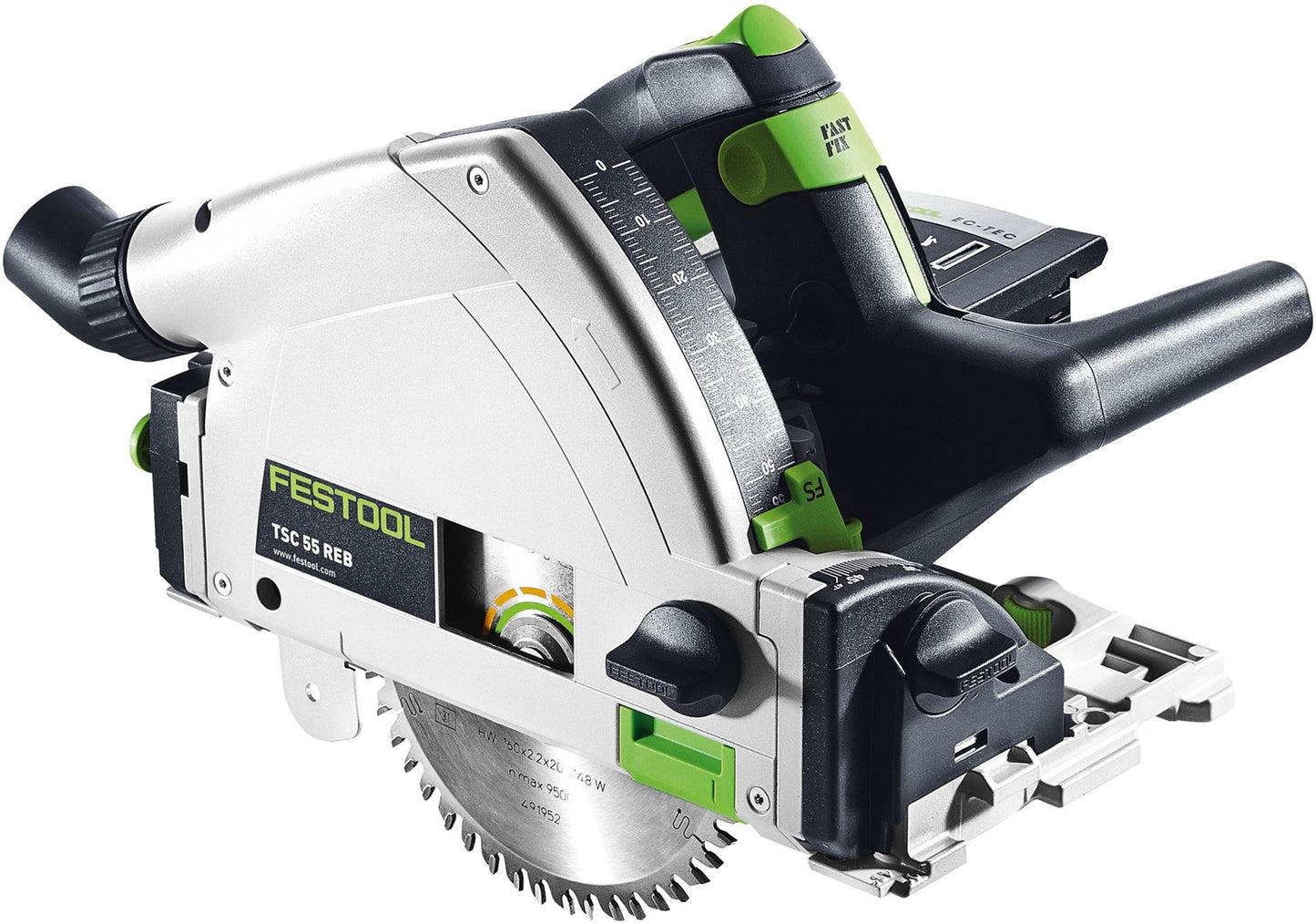Festool TSC 55 Li REB Basic Accu Invalzaag in Systainer 201395