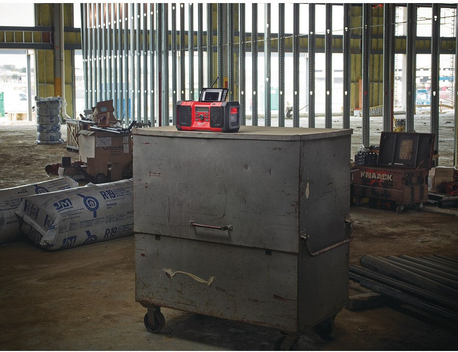 Milwaukee M18 JSR DAB+-0 Accu Bouwradio DAB+ 18V Losse Body M18™ - 4933451251