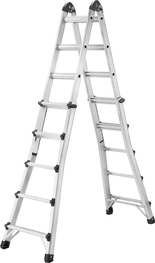 Brennenstuhl Multifunctionele Aluminium telescoopladder 4x5 1420450