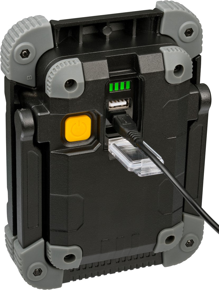 Brennenstuhl LED krachtstraler met accu IP54 10W met USB 1173080