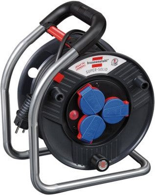Brennenstuhl Super-Solid IP44 kabelhaspel voor nijverheid/bouw 40m H07RN-F 3G2,5 1308200
