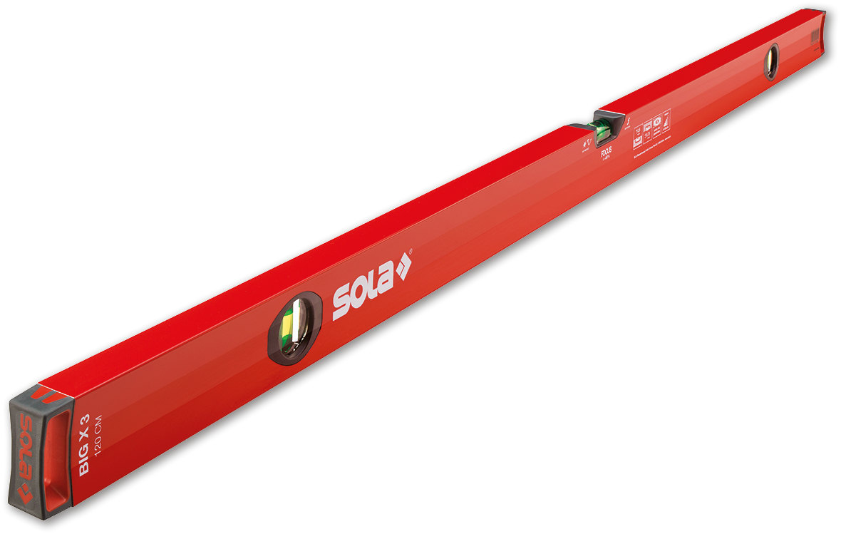 Sola BigX 3 150 Aluminium waterpas 1500mm X profiel - 01373501