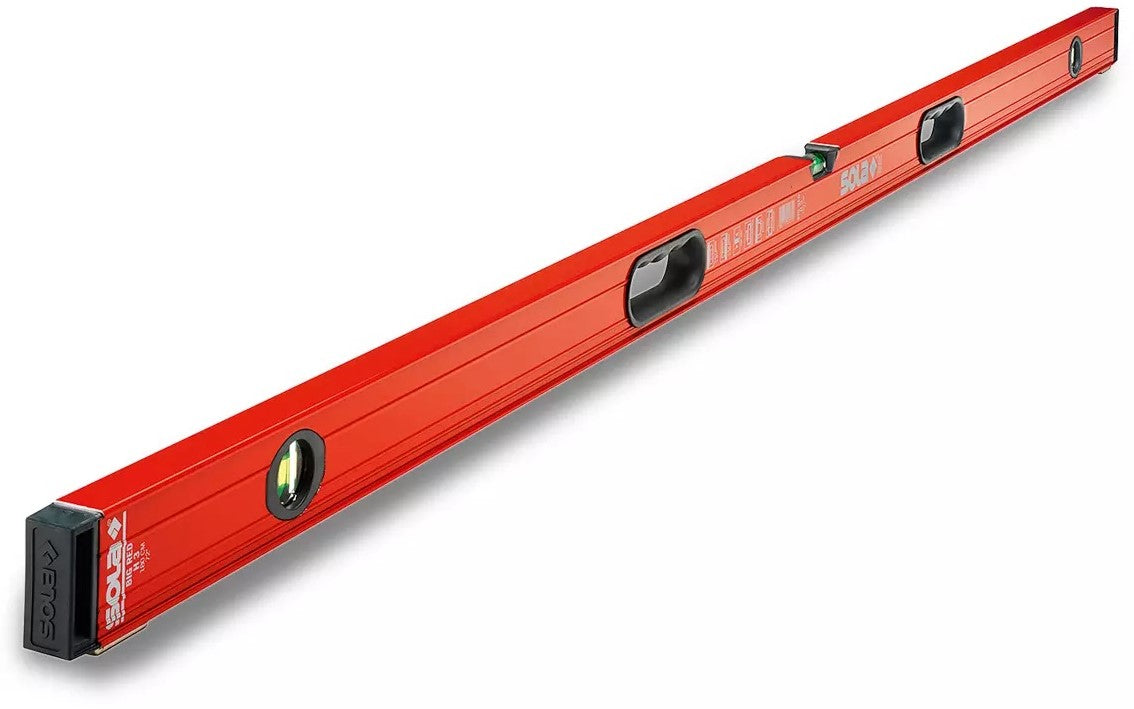 Sola Big RedH 3 180 Aluminium-Wasserwaage mit Griffen und Füßen 1800 mm - 01249601