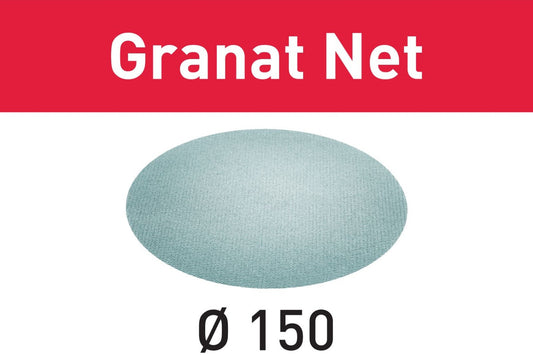 Festool Net Schleifmittel STF D150 P100 Granat Net PE=50