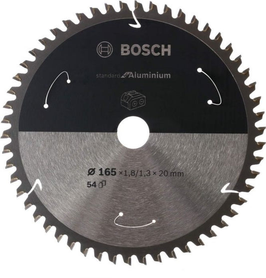 Bosch Cirkelzaagblad 165x20 54T Aluminium - 2608837763