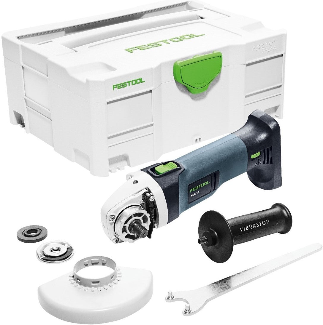 Festool AGC 18-125 Li EB-Basic Cordless Angle Grinder 575343
