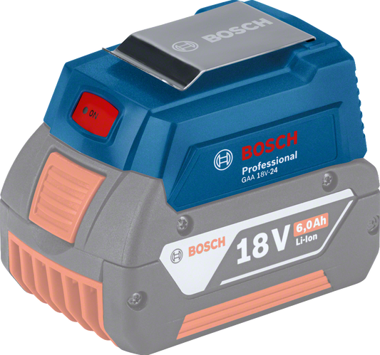 Bosch Blauw GAA 18 V-24 18V Li-ion Accu USB Lader 1600A00J61