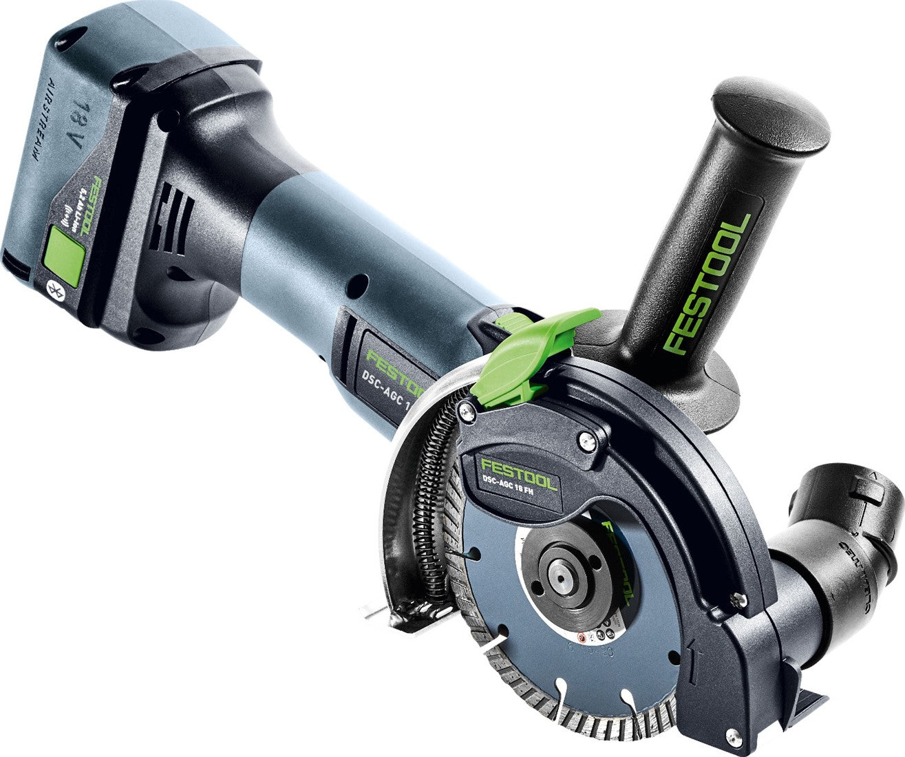 Festool DSC-AGC 18-125 FH Li 5,2 EBI-Plus Accu-tegelslijper 575346