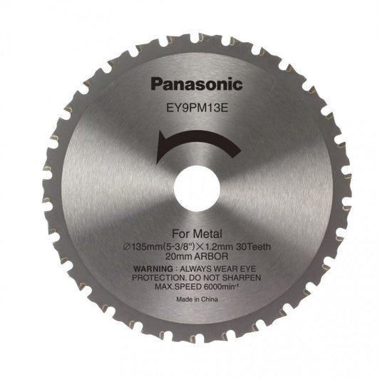 Panasonic EY9PM13E Circular saw blade 135x20mm 30T Metal