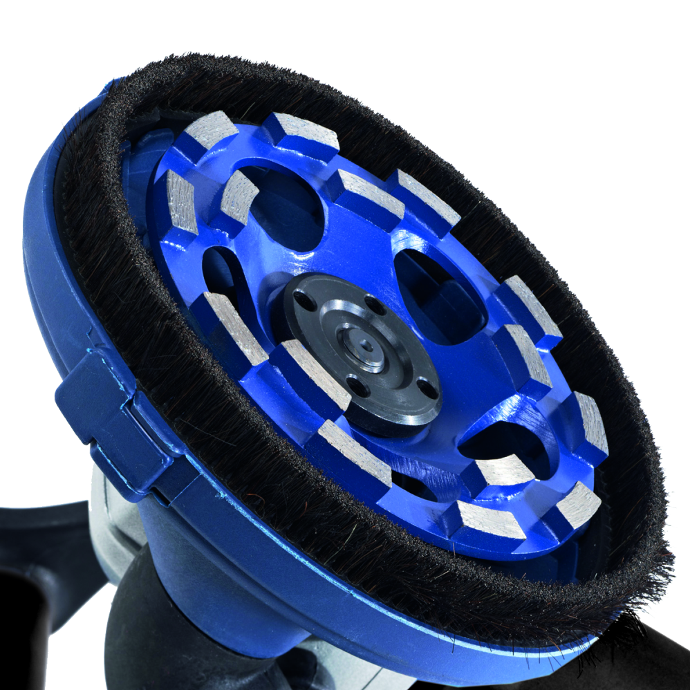 CARAT SET BORSTELS (LANG/KORT) TBV BETONSLIJPER BS-1252/1253(N)