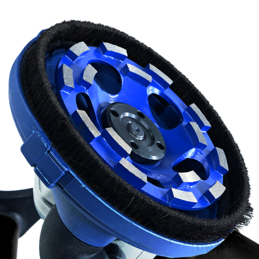 CARAT SET BORSTELS (LANG/KORT) TBV BETONSLIJPER BS-1252/1253(N)