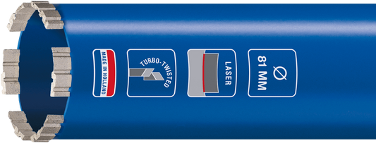 CARAT LASER DIAMANTBOOR Ø151x400xM30, BETON MASTER - EM15140050