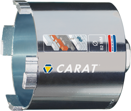 CARAT DUSTEC DOZENBOOR DROOG GEBRUIK Ø82x60xM16 PREMIUM