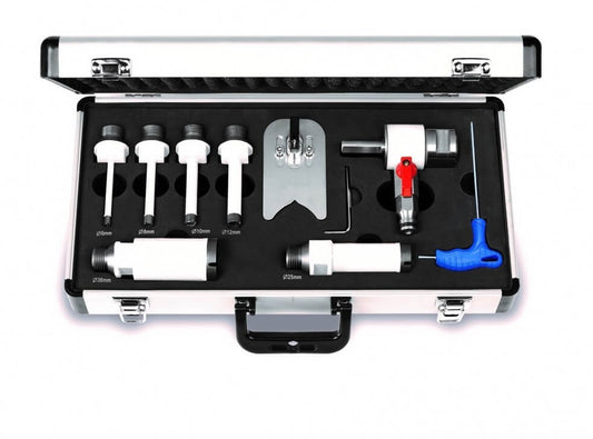 CARAT ET BOORSET Ø6-8-10-12-25-36MM INCL.WSK & CENTREERHULP