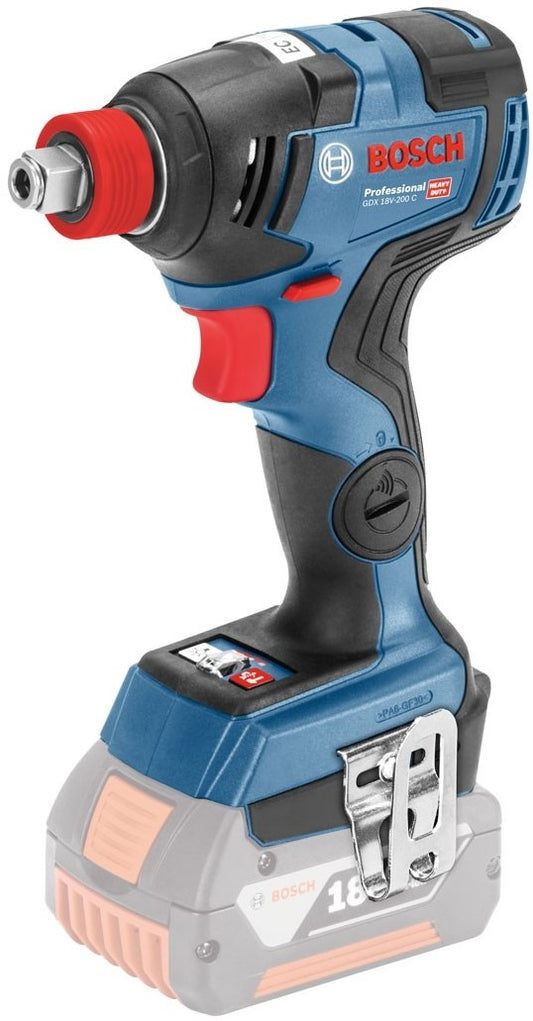 Bosch BLauw GDX 18V-200 C Accu Slagmoersleutel / Slagschroevendraaier 18V Losse Body - 06019G4204