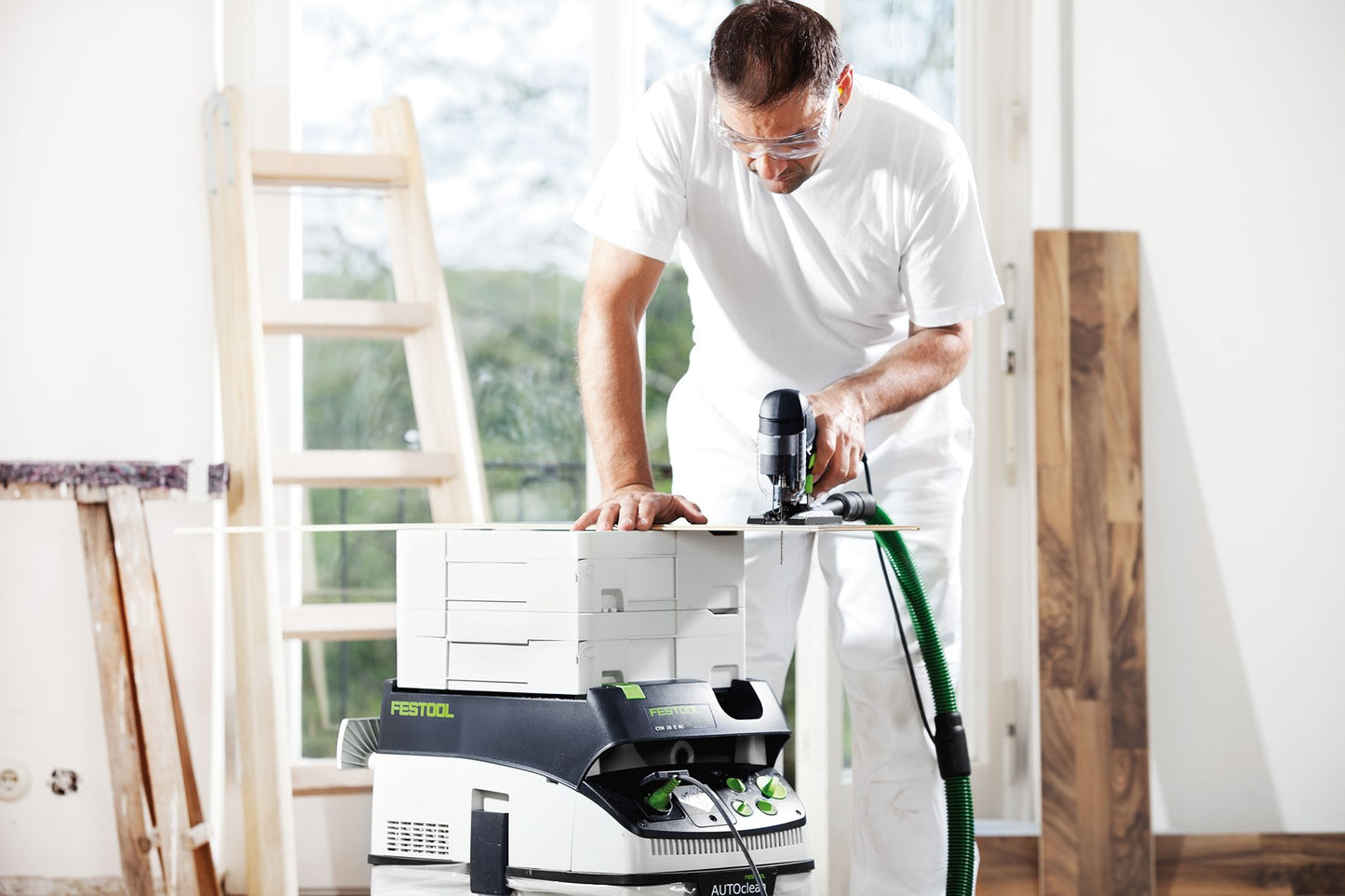 Festool PS 420 EBQ-Plus Pendulum Jigsaw CARVEX 550W 576619