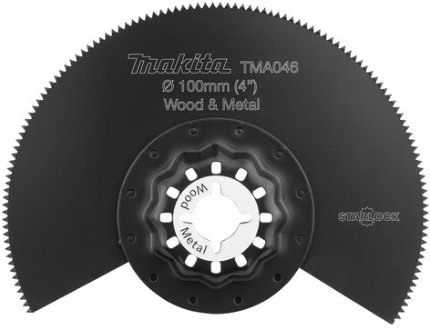 Makita TMA046 Segmentsägeblatt 100mm Holz&amp;Stahl