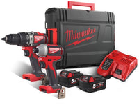 Milwaukee M18 BLPP2A2-502X Battery Powerpack 2-piece 18V 5.0Ah Li-Ion M18™ in HD-Box - 4933464522