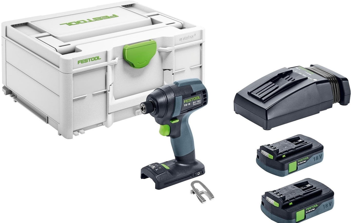 Festool TID 18 C 3,1-Plus Accu-Slagschroevendraaier 576485