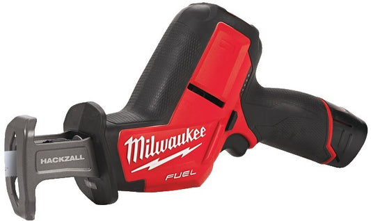 Milwaukee M12 CHZ-202X Accu Compact Reciprozaag 12V 2.0Ah Li-Ion M12 FUEL™ HACKZALLl™ in HD Box - 4933447738