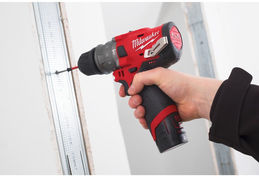 Milwaukee M12 FPDXKIT-202X Battery Subcompact Drill 12V 2.0Ah Li-Ion M12™ in HD-Box - 4933464138