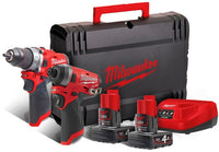 Milwaukee M12 FPP2A-402X Accu Powerpack 2-delig 12V 4.0Ah Li-Ion M12 FUEL™ in HD-Box - 4933459808