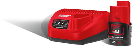 Milwaukee M12 NRG-201 Accu NRG pack 1x 12V 2.0Ah Li-Ion M12™ - 4933451900