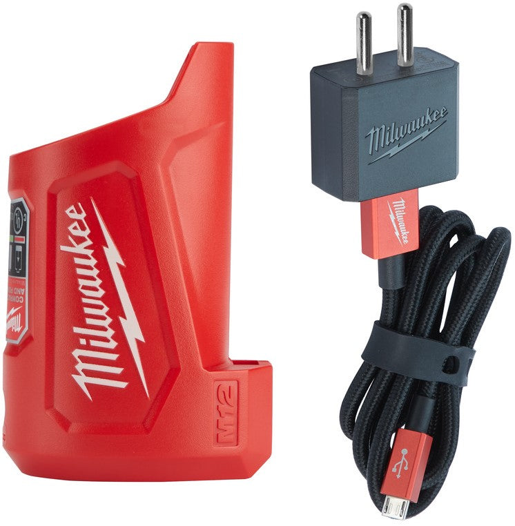 Milwaukee M12 TC Kompaktes Ladegerät und Netzteil M12™ - 4932459450