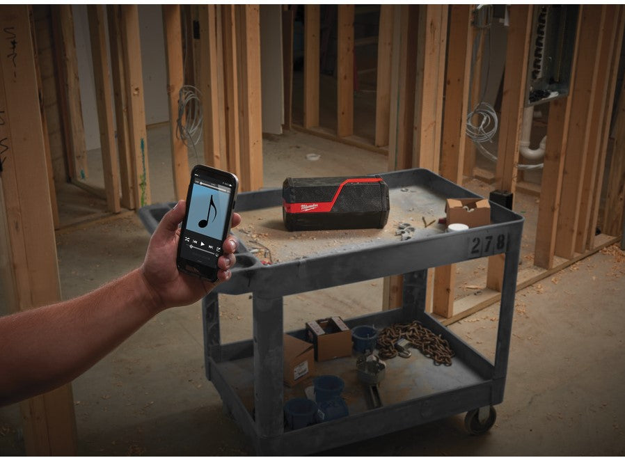 Milwaukee M12-18 JSSP-0 Battery Bluetooth® speaker 12V &amp; 18V Single Body M12™ - M18™ - 4933459275