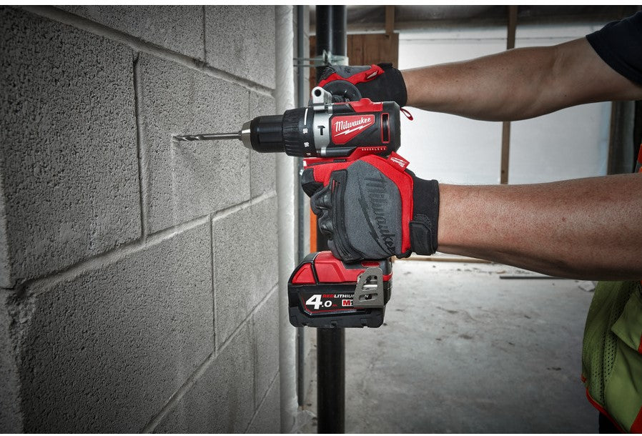 Milwaukee M18 BLPD2-402X Akku-Schlagbohrschrauber 18 V 4,0 Ah Li-Ion M18™ in HD-Box - 4933464560