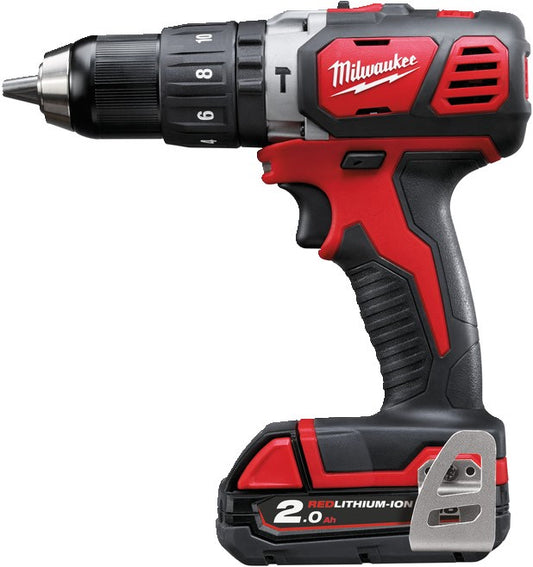 Milwaukee M18 BPD-202C Accu Compacte Klopboormachine 18V 2.0Ah Li-Ion M18™ in koffer - 4933443515