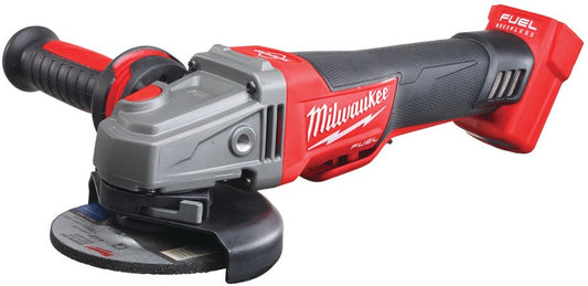 Milwaukee M18 CAG115XPDB-0 Cordless Angle Grinder 115mm with Quick Stop 18V Loose Body M18 FUEL™ - 4933451007