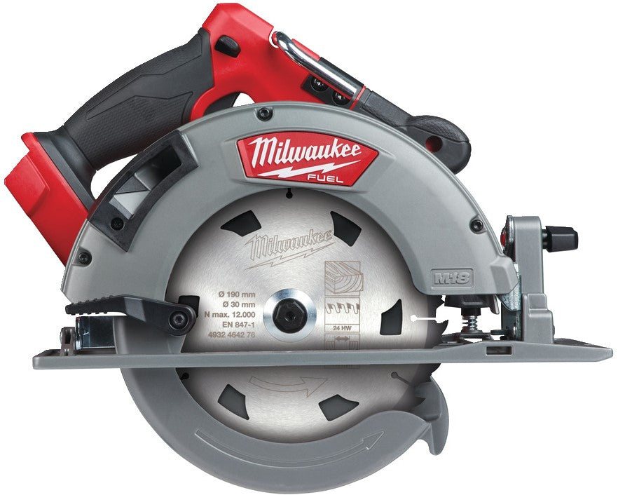 Milwaukee M18 FCS66-01C Accu Cirkelzaagmachine 190mm voor hout en kunststof 18V Losse Body M18 FUEL™ in koffer - 4933464725