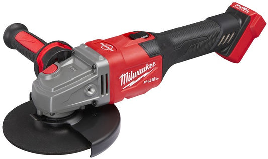 Milwaukee M18 FHSAG125XB-0X Accu Haakse Slijper 125mm met schuifschakelaar 18V Losse Body M18 FUEL™ in HD-Box - 4933471077