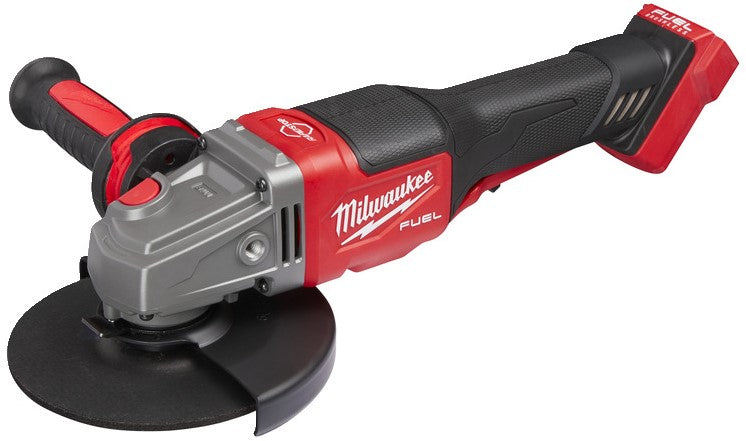 Milwaukee M18 FHSAG125XPDB-0X Akku-Winkelschleifer 125 mm mit Paddelschalter 18 V Loose Body M18 FUEL™ in HD-Box – 4933471078