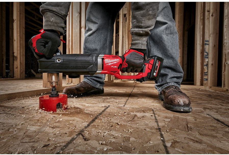 Milwaukee M18 FRAD2-0 Accu Haakse boormachine 2-toerig 18V Losse Body M18 FUEL™ SUPER HAWG® - 4933471207