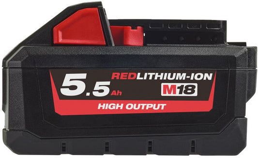 Milwaukee M18 HB5.5 Akku 18 V 5,5 Ah Li-Ion M18™ High Output™ - 4932464712
